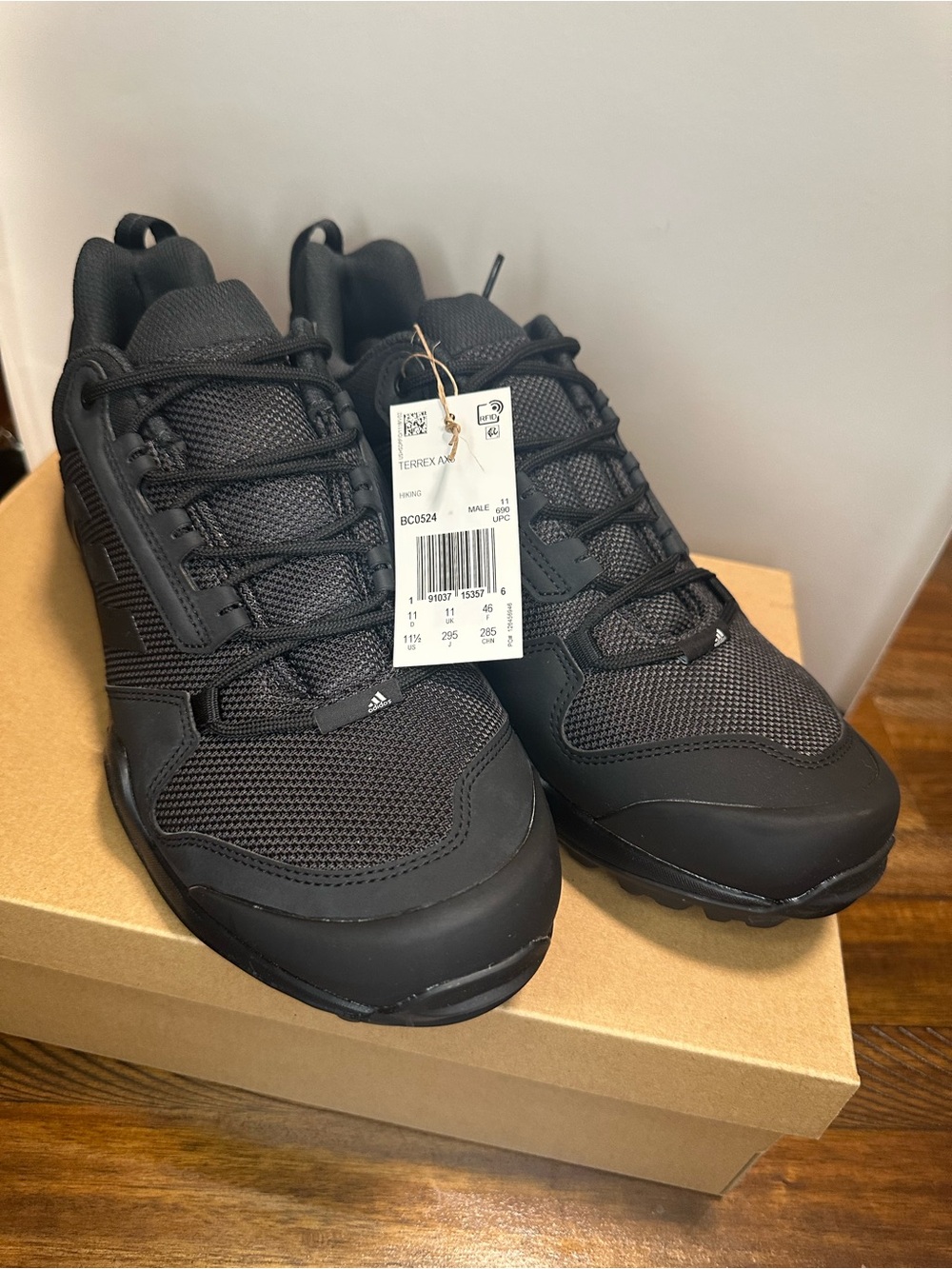 adidas Men's Black Athletic Trail Shoes